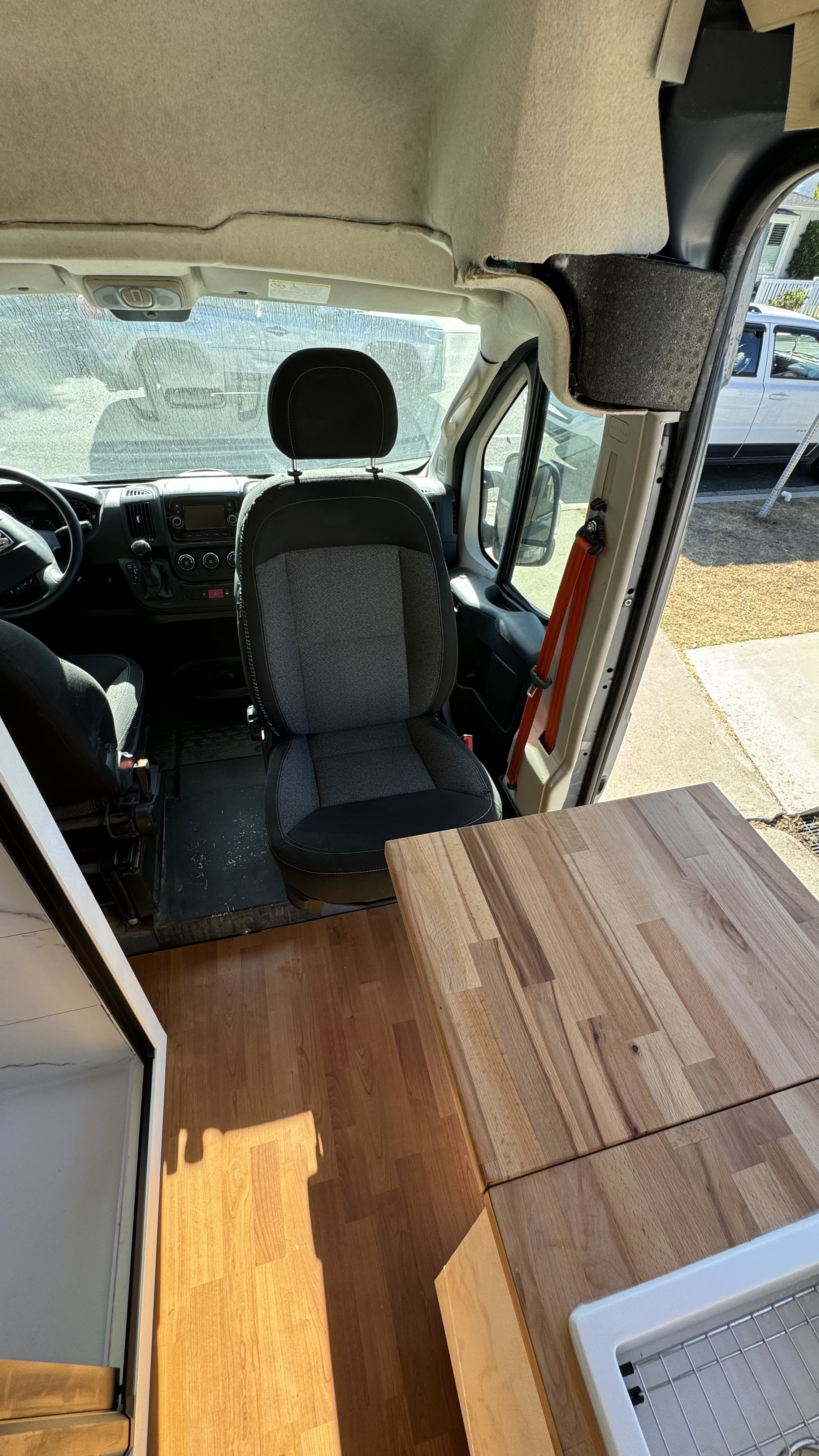 Daybreak ProMaster interior details
